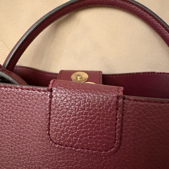 burgundy bucket bag - Picture 6 of 8